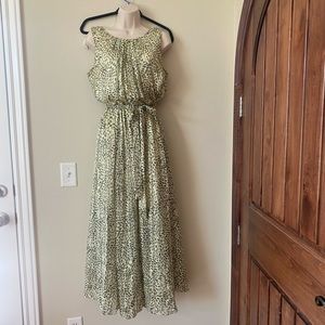 Alexa B Nites gorgeous flowy chiffon lined dress women’s 14 L formal summer gown